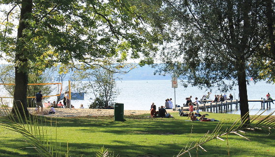 Badeplatz am Ammersee